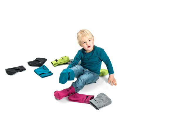 chaussons bottines de portage softshell doublés chauds pour l'hiver bébé