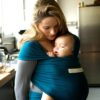 Echarpe de portage - Basic - Love Radius - Bleu Retro porte-bébé dès la naissance