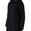 manteau parka de portage wallaby de wombat & co noir anthracite porte-bébé écharpe de portage hiver froid