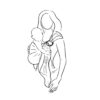 sling porte-bébé facile rapide débutant écharpe avec anneaux