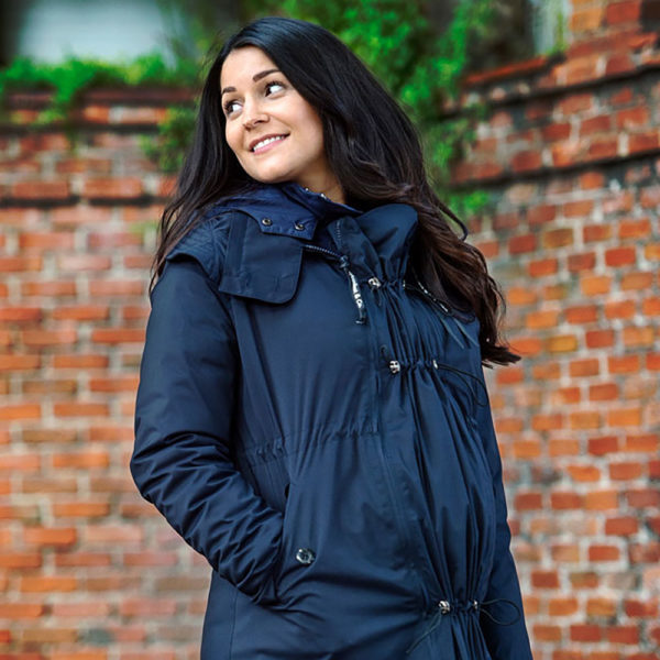 Manteau de portage 3 en 1 imperméable veste doudoune Kowari - Wombat & Co - grossesse maternité femme enceinte