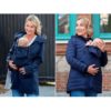 Manteau de portage 3 en 1 imperméable veste doudoune Kowari - Wombat & Co - grossesse maternité femme enceinte