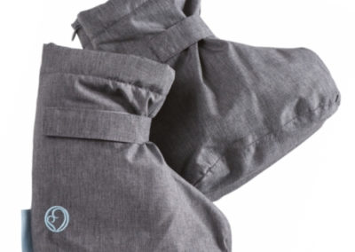Chaussons bottines de portage pour l'hiver en Softshell - Mamalila