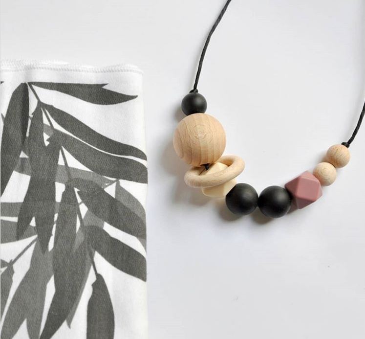 Collier d'allaitement et portage - Baby on Earth - Anna Black