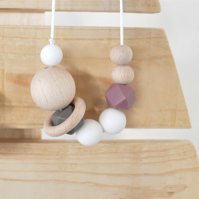 Collier d'allaitement et portage - Baby on Earth - Anna White