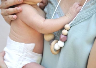 Collier d'allaitement et portage - Baby on Earth - Anna White