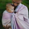 little frog sling lovely lilac écharpe de portage bébé sans noeud facile rapide
