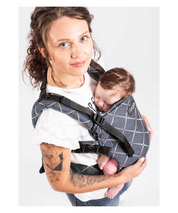 Porte-bébé The One Isara - physiologique évolutif jusqu'à 3 ans facile d'utilisation confortable ergonomique