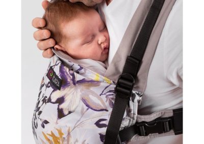 Porte-bébé évolutif - The One- Isara - physiologique évolutif facile d'utilisation coton bio