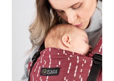 Porte-bébé The One Isara - physiologique évolutif jusqu'à 3 ans facile d'utilisation confortable