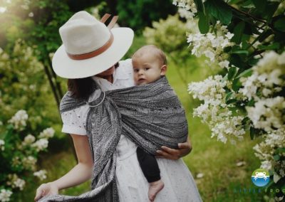 sling little frog carbon harmony écharpe de portage bébé sans nouage porte-bébé facile sans noeud dès la naissance