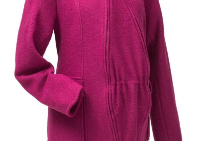 Manteau en laine de portage et grossesse – Mamalila – Framboise