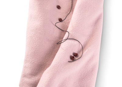 manteau en laine bouillie maternité portage et grossesse femme mamalila rose