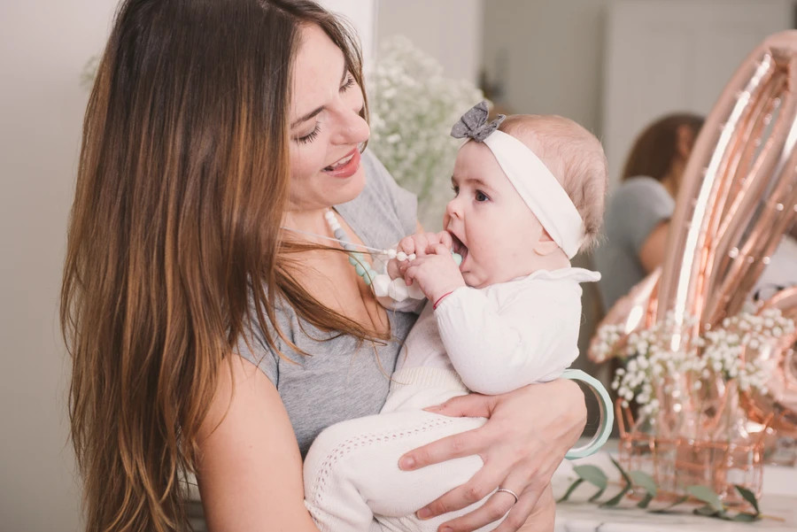 Collier d'allaitement et portage dentition - Minty Wendy - Marie mint