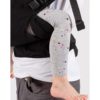 porte bébé évolutif confortable nouveau né bambin physiologique réglable coton bio isara the one black a porter Porte-bébé The One Isara - physiologique évolutif jusqu'à 3 ans