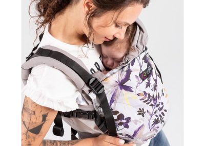 Porte-bébé évolutif - The One- Isara - physiologique évolutif facile d'utilisation coton bio