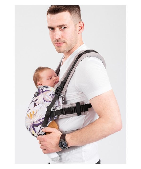 Porte-bébé évolutif - The One- Isara - physiologique évolutif facile d'utilisation coton bio