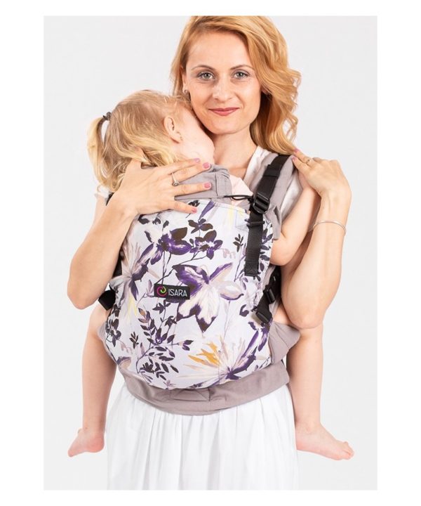 Porte-bébé évolutif - The One- Isara - physiologique évolutif facile d'utilisation coton bio