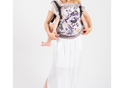 Porte-bébé évolutif - The One- Isara - physiologique évolutif facile d'utilisation coton bio