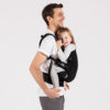 Porte-bébé The One Isara - Black à porter physiologique évolutif Porte-bébé The One Isara - physiologique évolutif jusqu'à 3 ans