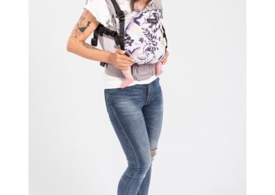 Porte-bébé évolutif - The One- Isara - physiologique évolutif facile d'utilisation coton bio