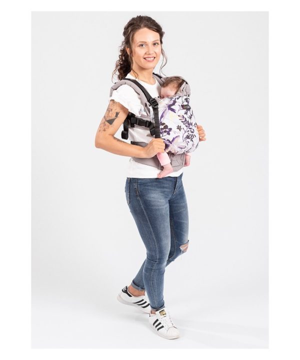 Porte-bébé évolutif - The One- Isara - physiologique évolutif facile d'utilisation coton bio