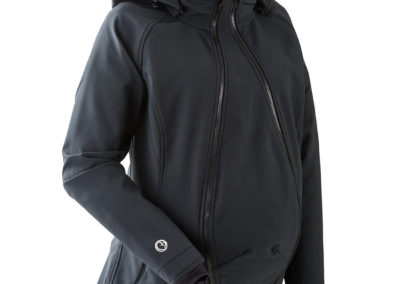 Veste de portage Mamalila Softshell Noir