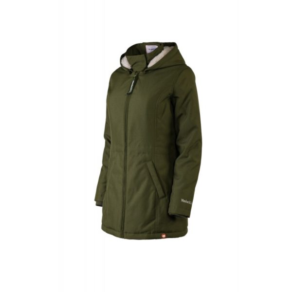 Manteau de portage 3 en 1 imperméable veste doudoune Wallaby - Wombat & Co - Vert - veste grossesse maternité femme enceinte et porte-bébé