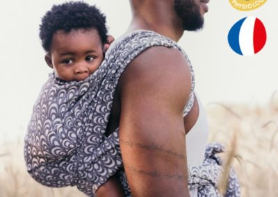 dune néobulle écharpe de portage tissée coton bio