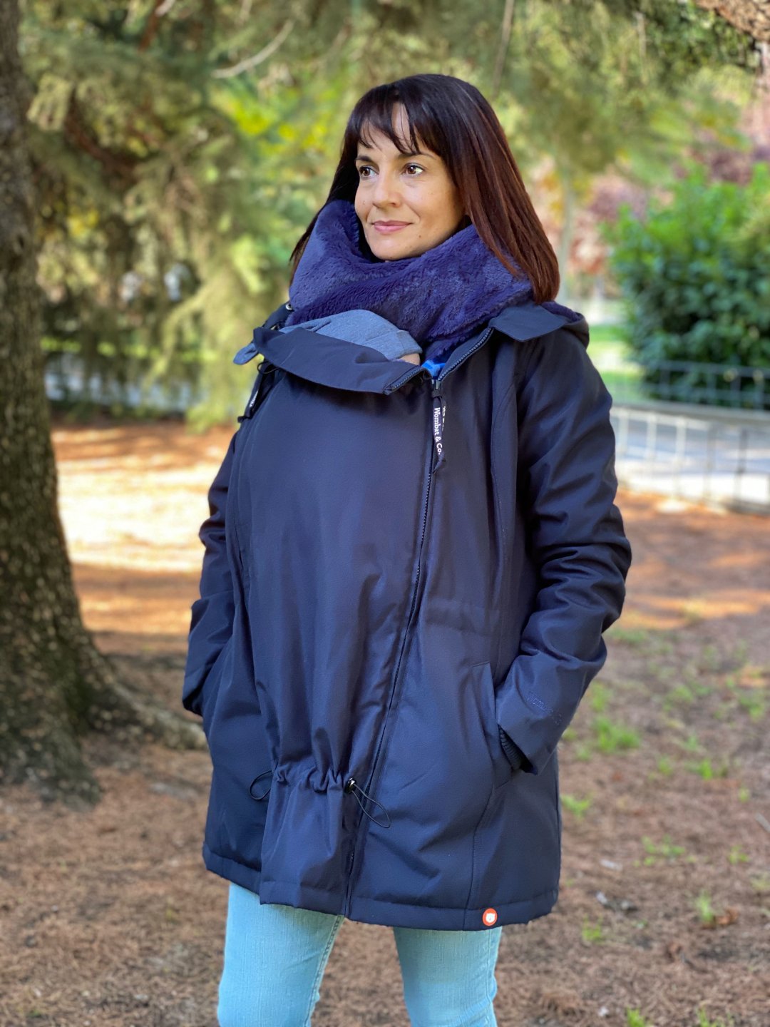 Manteau de portage Wallaby - Wombat & Co - Bleu Marine