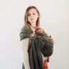 Bud & Blossom - Sling - olive écharpe de portage sans nouage rapide dès la naissance physiologique porte-bébé nouveau-né