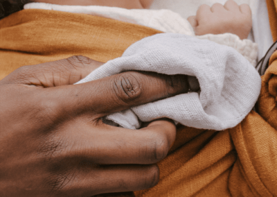 Bud & Blossom -hazel Sling écharpe de portage sans nouage rapide dès la naissance physiologique porte-bébé nouveau-né