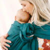 Sling - Bud & Blossom - Pilea écharpe de portage bébé porte-bébé sans noeud facile