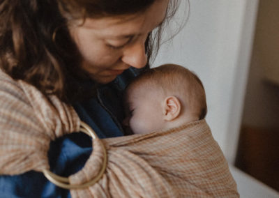 Sling - Bud & Blossom - Chai porte-bébé sans noeud