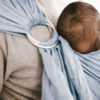Sling - Bud & Blossom - Bluebell porte-bébé sans noeud pour nourrisson