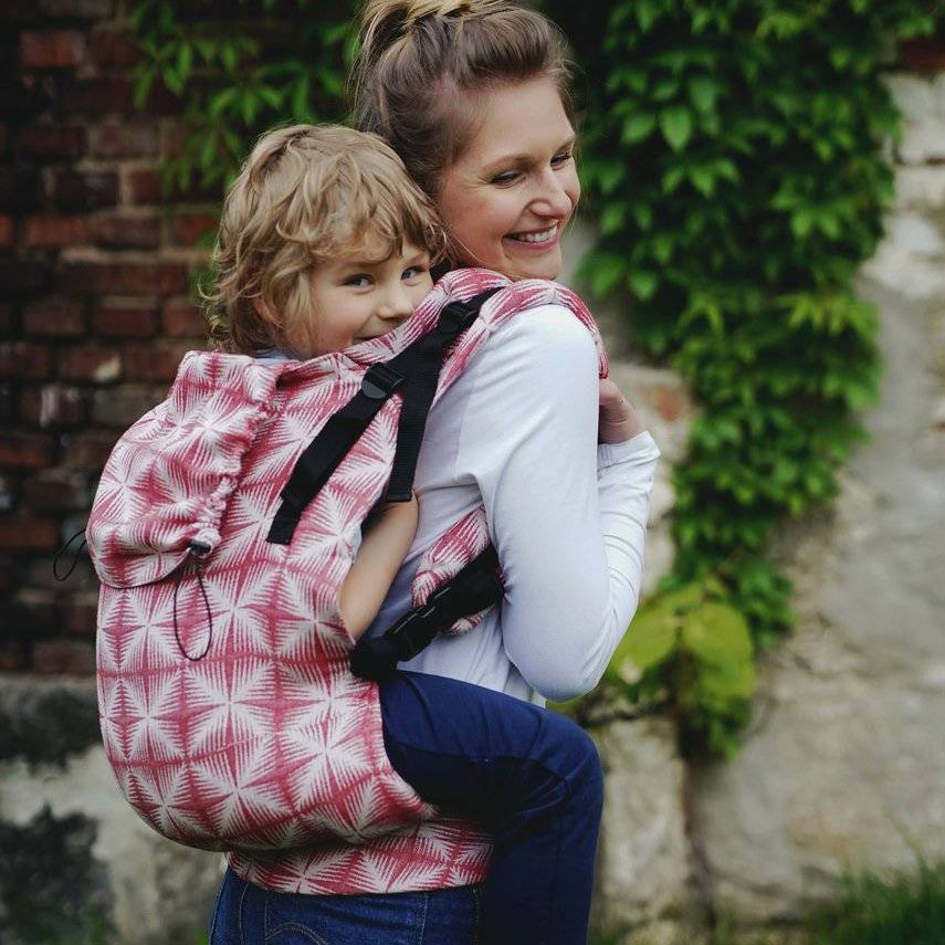 Porte Bambin Little Frog Toddler Xl Red Glimmer Lullabi