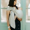 Bud & Blossom slings oat écharpe de portage sans noeud ringsling sans noeud anneaux facile rapdie sling bud and blossom écharpe de portage sans noeud porte-bébé facile rapide dès la naissance nouveau-né fabriqué en france anneaux ringsling