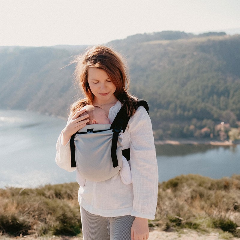 Porte Bebe Neobulle My Neo Gris Lullabi