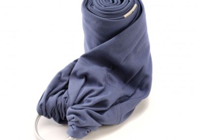 sling néobulle my sling bleu jersey extensible écharpe porte-bébé facile sans noeud dès la naissance nouveau-né made in france