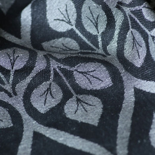 yaro écharpe de portage tissée la vita black white bamboo bambou coton tissée porter bébé pas chere rapport qualité-prix débutant taille 6 4,6m