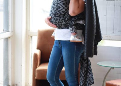 yaro écharpe de portage tissée la vita black white bamboo bambou coton tissée porter bébé pas chere rapport qualité-prix débutant taille 6 4,6m