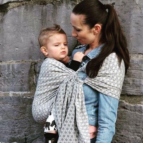 yaro sling basket black écharpe de portage sans noeud pas cher rapport qualité-prix facile rapide pratique porter bébé dès la naissance