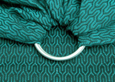 yaro sling emerald turtle écharpe de portage sans noeud pas cher rapport qualité-prix facile rapide pratique porter bébé dès la naissance
