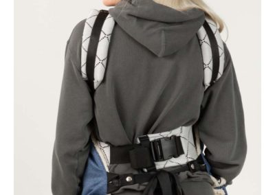 couverture de portage hiver isara protection porte-bébé écharpe de portage softshell impermeable polaire chaude