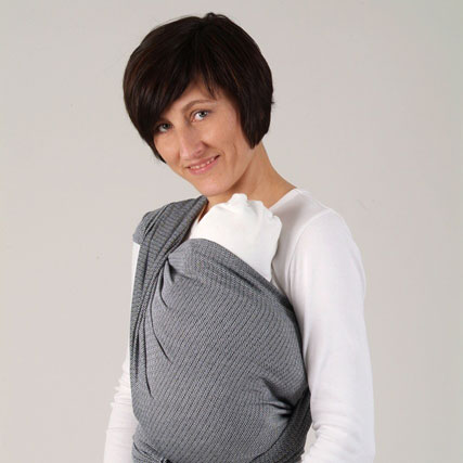 yaro écharpe de portage ava contra grey tissée porter bébé soutenante pas chere rapport qualité-prix débutant taille 6 4,6m
