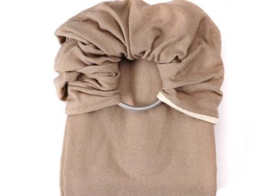 sling néobulle beige sable écharpe de portage sans noeud ringsling 100% coton