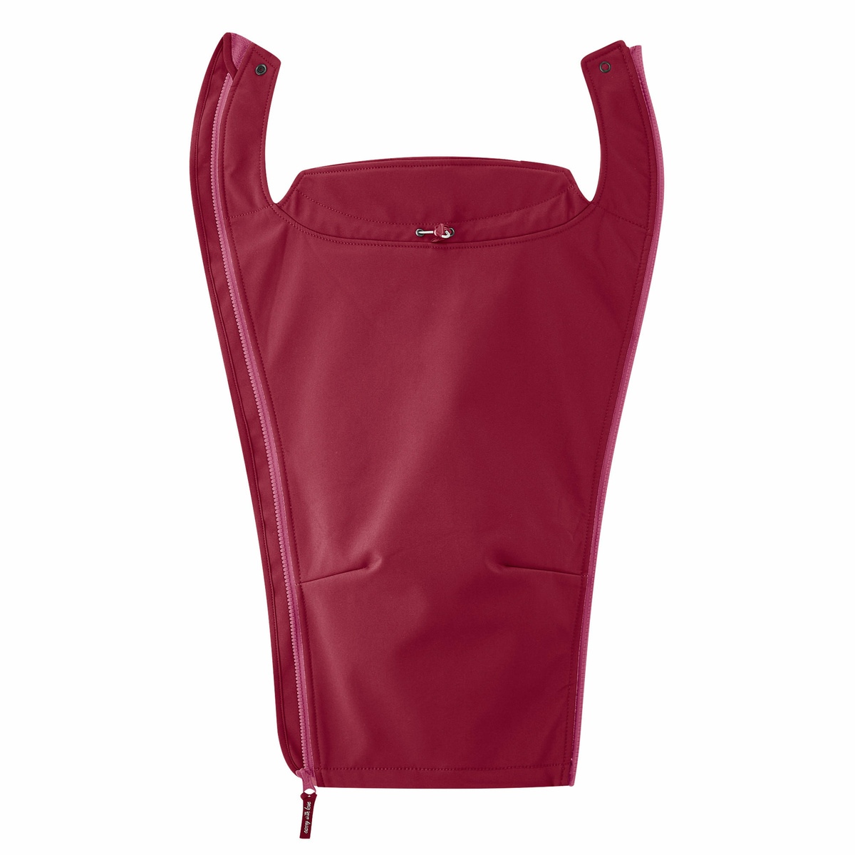 mamalila softshell veste de portage berry framboise portage écharpe porte-bébé grossesse maternité imperméable hiver automne pratique