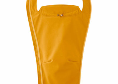 mamalila softshell veste de portage mustard jaune moutarde portage écharpe porte-bébé grossesse maternité imperméable hiver automne pratique