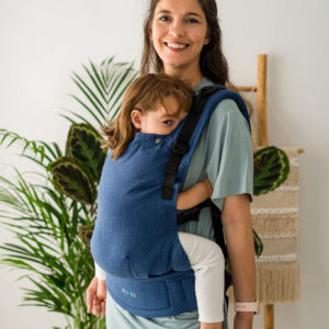 kavka multi age plus porte-bébé bambin toddler greek blue xl physiologique évolutif confortable
