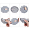 haakaa recueil lait 150 ml silicone avec couvercle tire lait manuel allaitement maternel récupérateur de lait collecter lait maternel